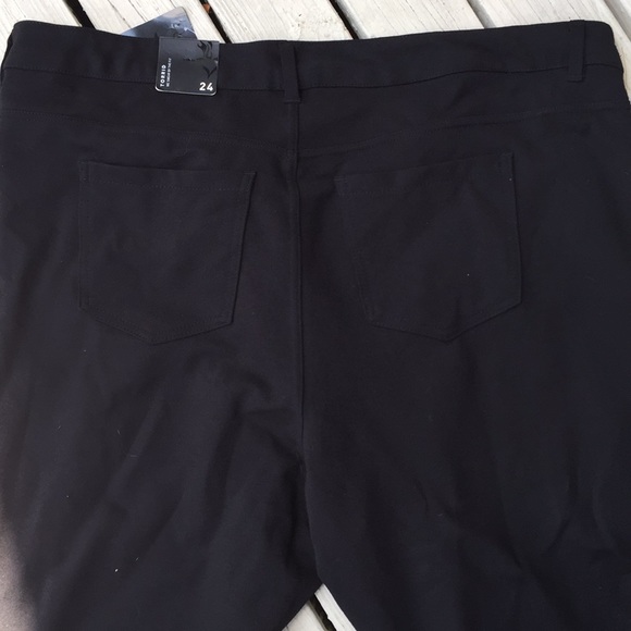 Torrid black skinny pants leggings size 24 plus - Picture 8 of 8